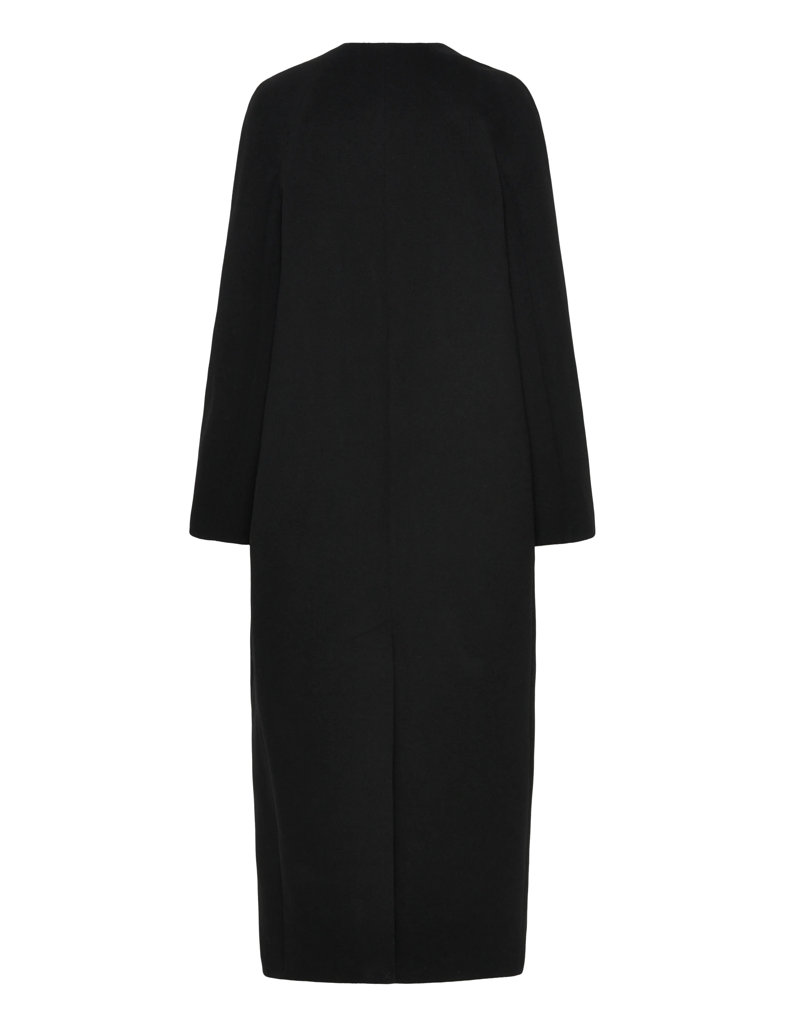 TOTEME - BELL-SLEEVE COAT - winter jackets - black - 2