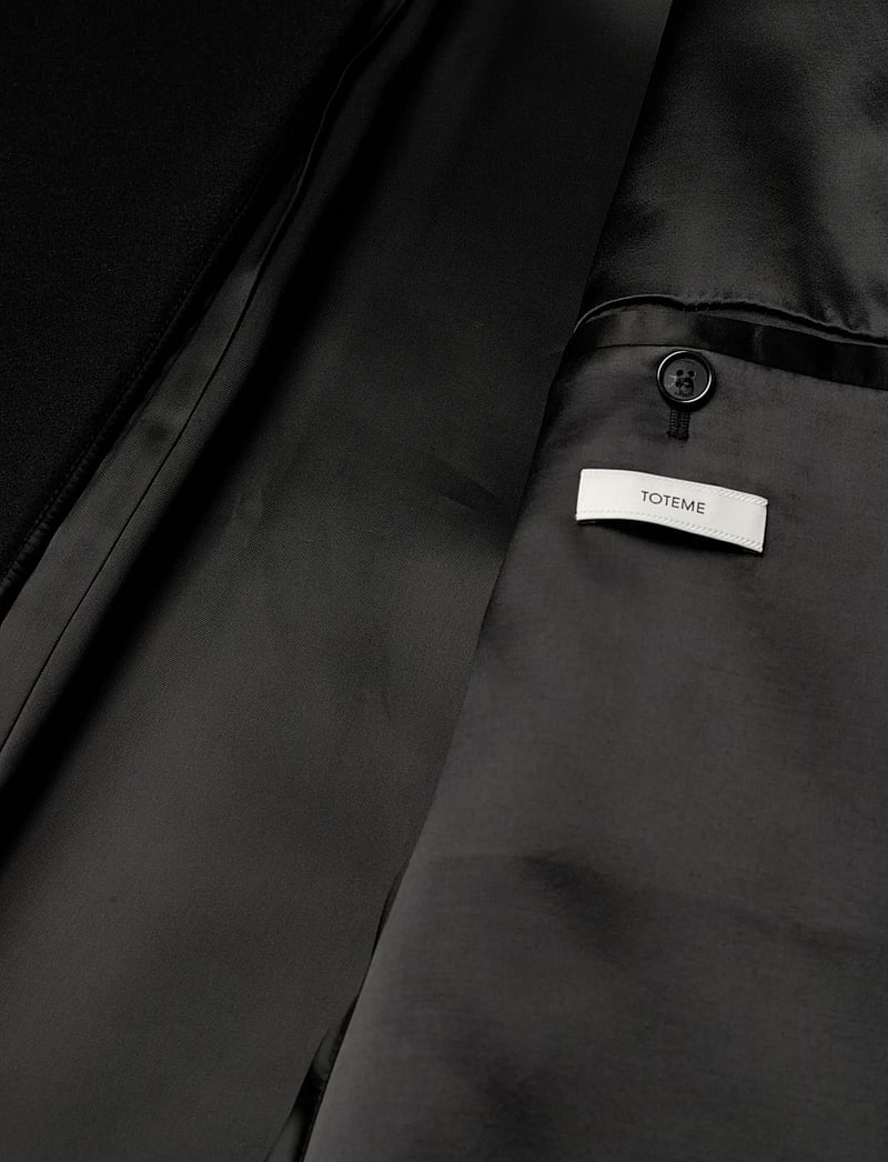 TOTEME - BELL-SLEEVE COAT - talvejoped - black - 4