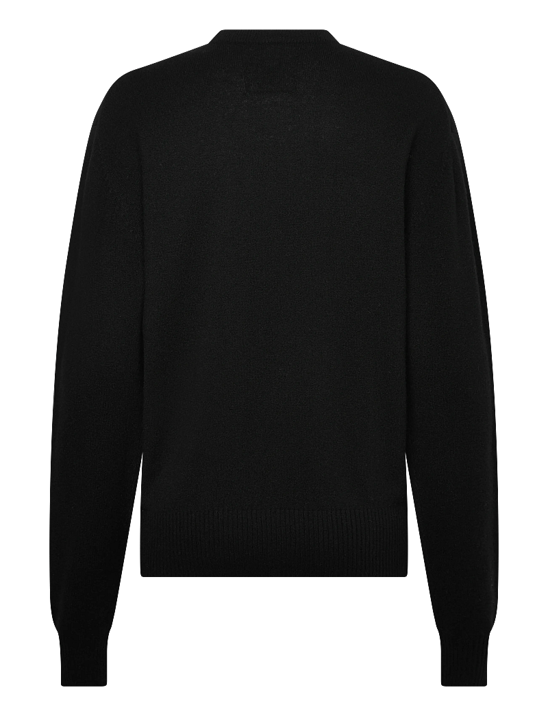 TOTEME - CLASSIC CASHMERE CREW KNIT - kaschmir - black - 1
