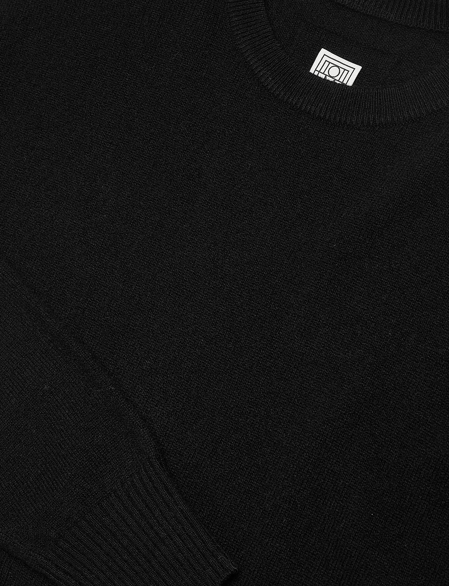 TOTEME - CLASSIC CASHMERE CREW KNIT - kaschmir - black - 5