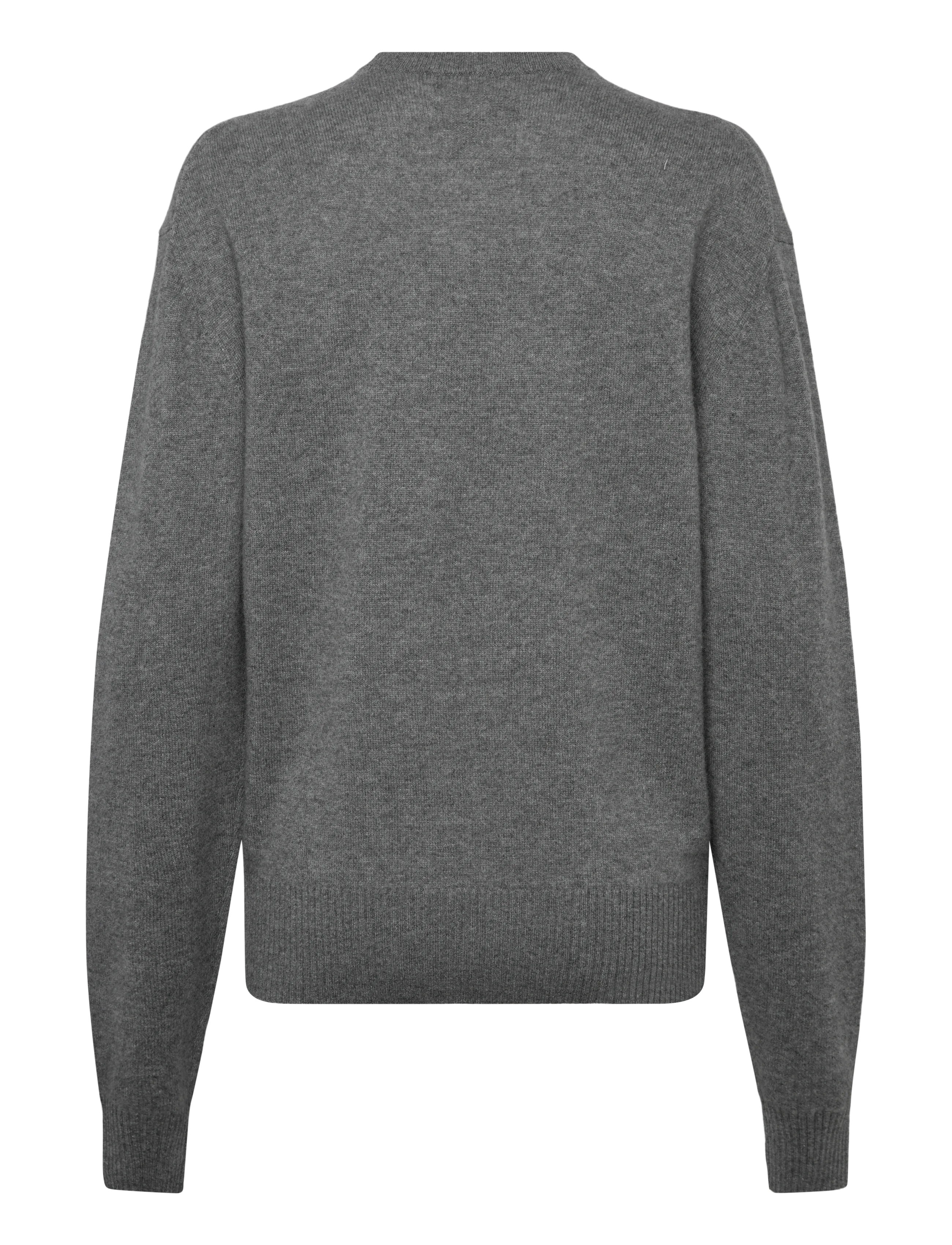 TOTEME - CLASSIC CASHMERE CREW KNIT - kašmiir - grey - 2