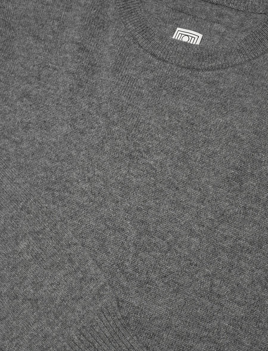 TOTEME - CLASSIC CASHMERE CREW KNIT - kaschmir - grey - 5