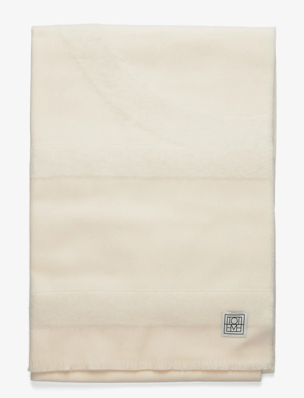TOTEME - MONOGRAM TWILL SCARF - halsdukar - off-white - 1