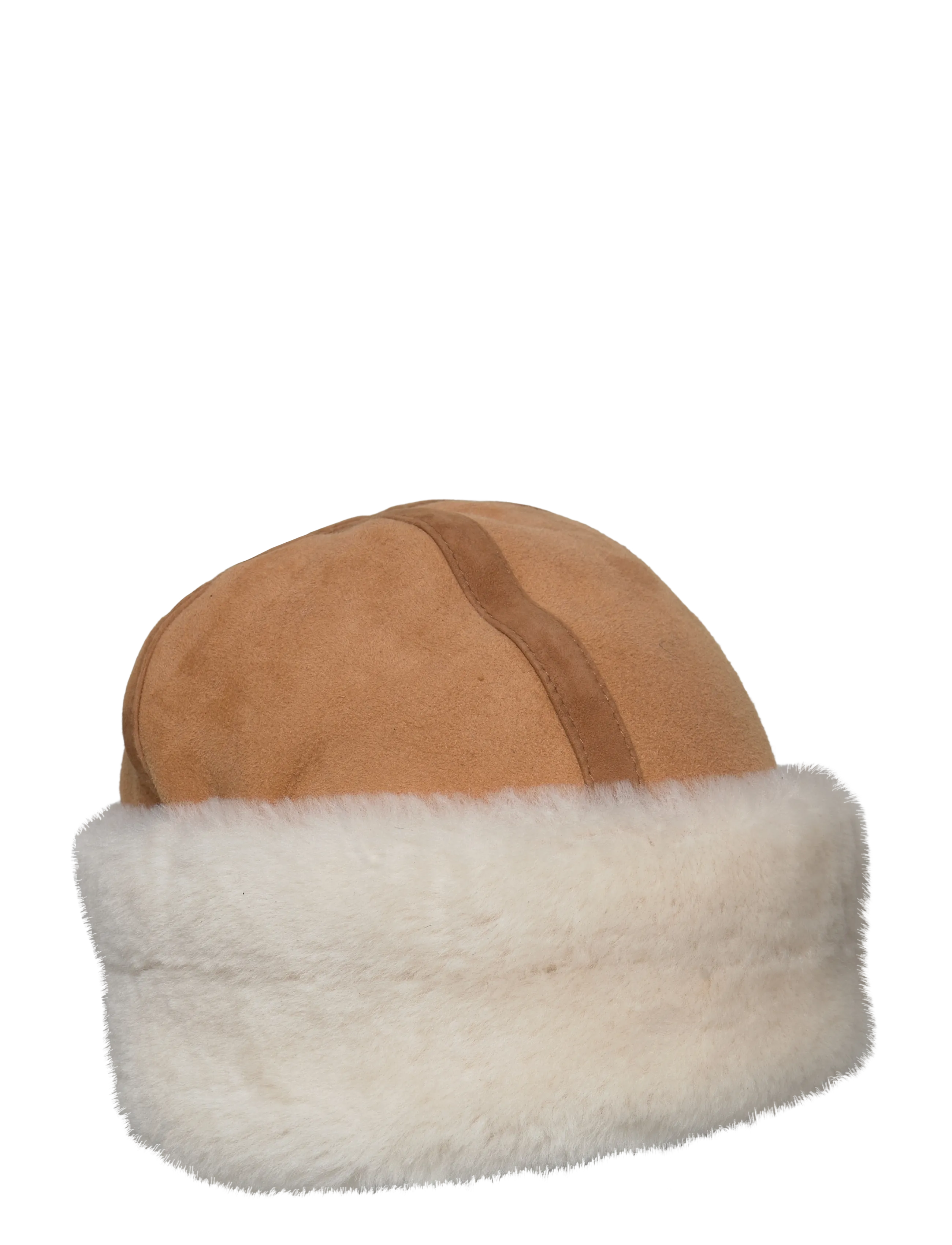 PLUSH SHEARLING WINTER HAT - TAN