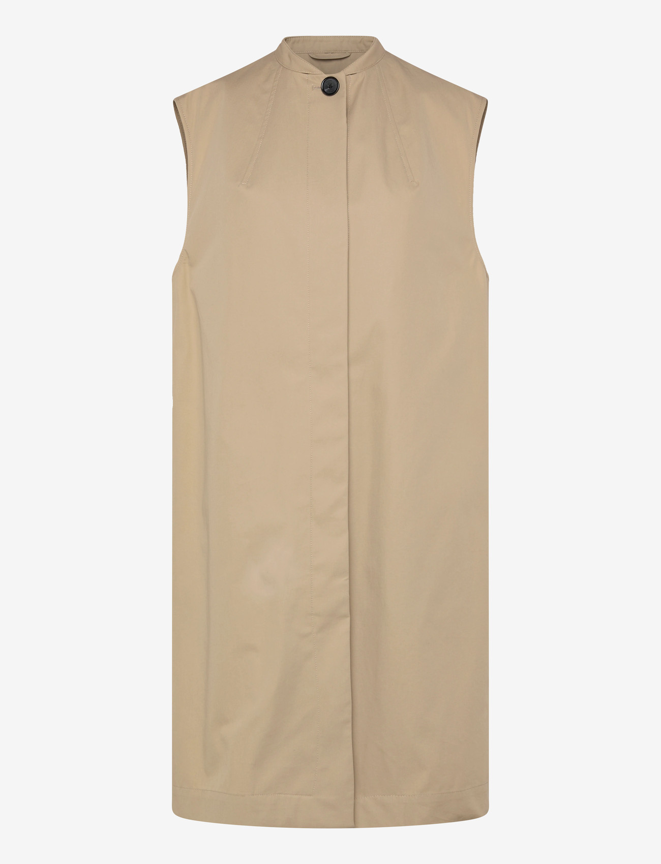 TOTEME - DETACHABLE CAPE COAT - lette frakker - beige - 2