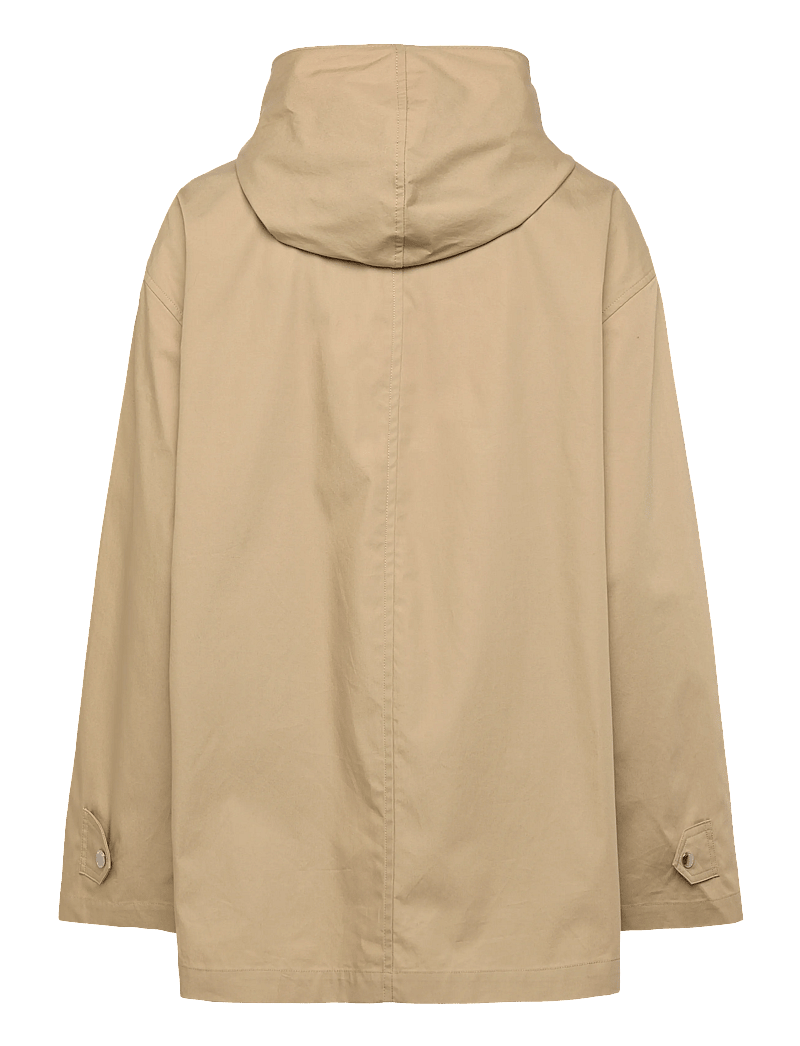 TOTEME - TECHNICAL SCARF JACKET - frühlingsjacken - cashew - 1