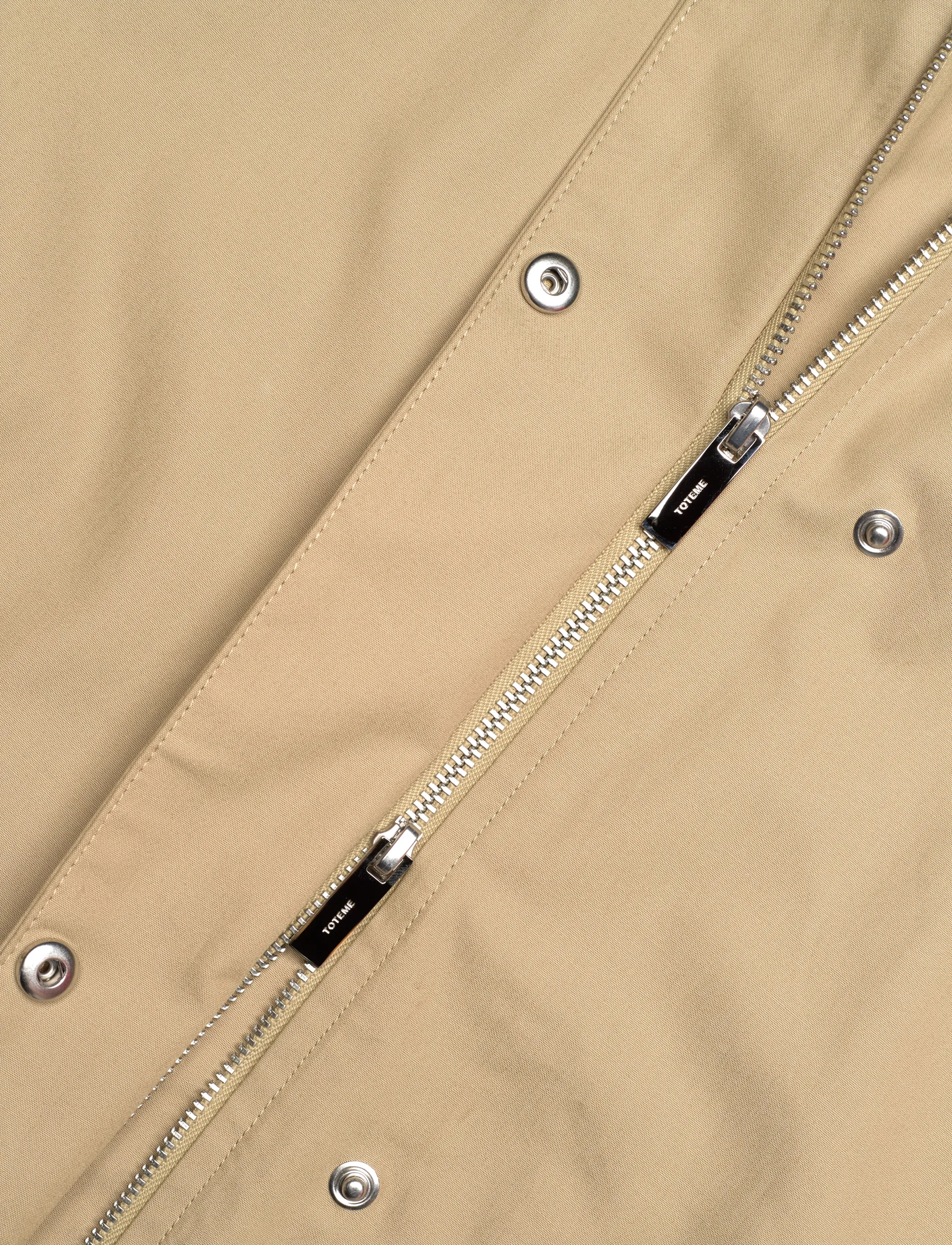 TOTEME - TECHNICAL SCARF JACKET - forårsjakker - cashew - 3