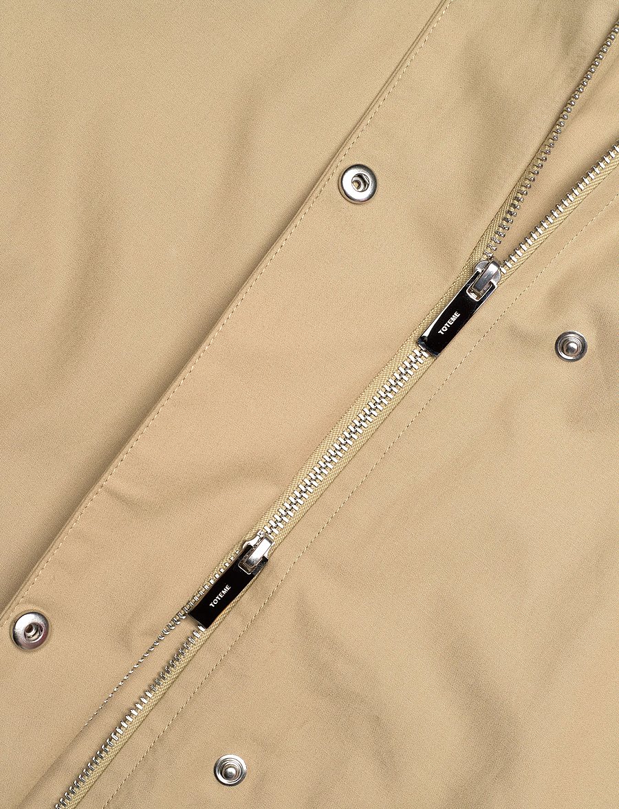 TOTEME - TECHNICAL SCARF JACKET - frühlingsjacken - cashew - 3
