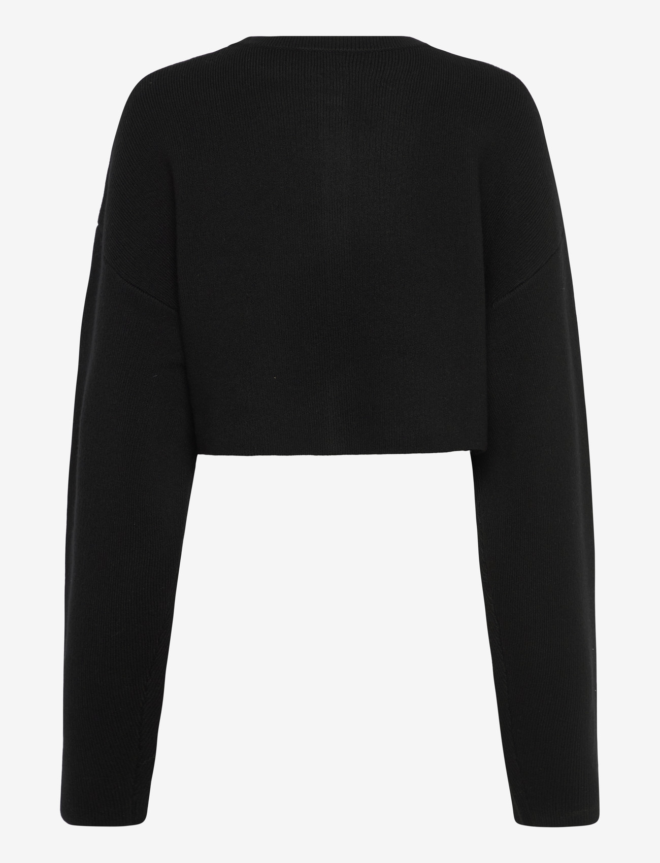 TOTEME - CROPPED OVERSIZED CARDIGAN - cardigans - black - 1