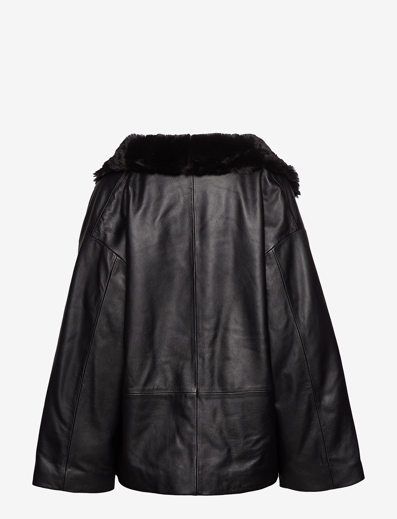 Totême - ANNECY LEATHER JACKET - black 200 - 1