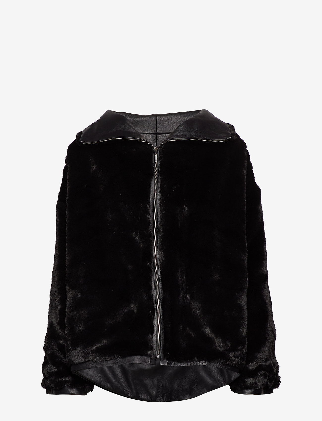 Totême - ANNECY LEATHER JACKET - black 200 - 2