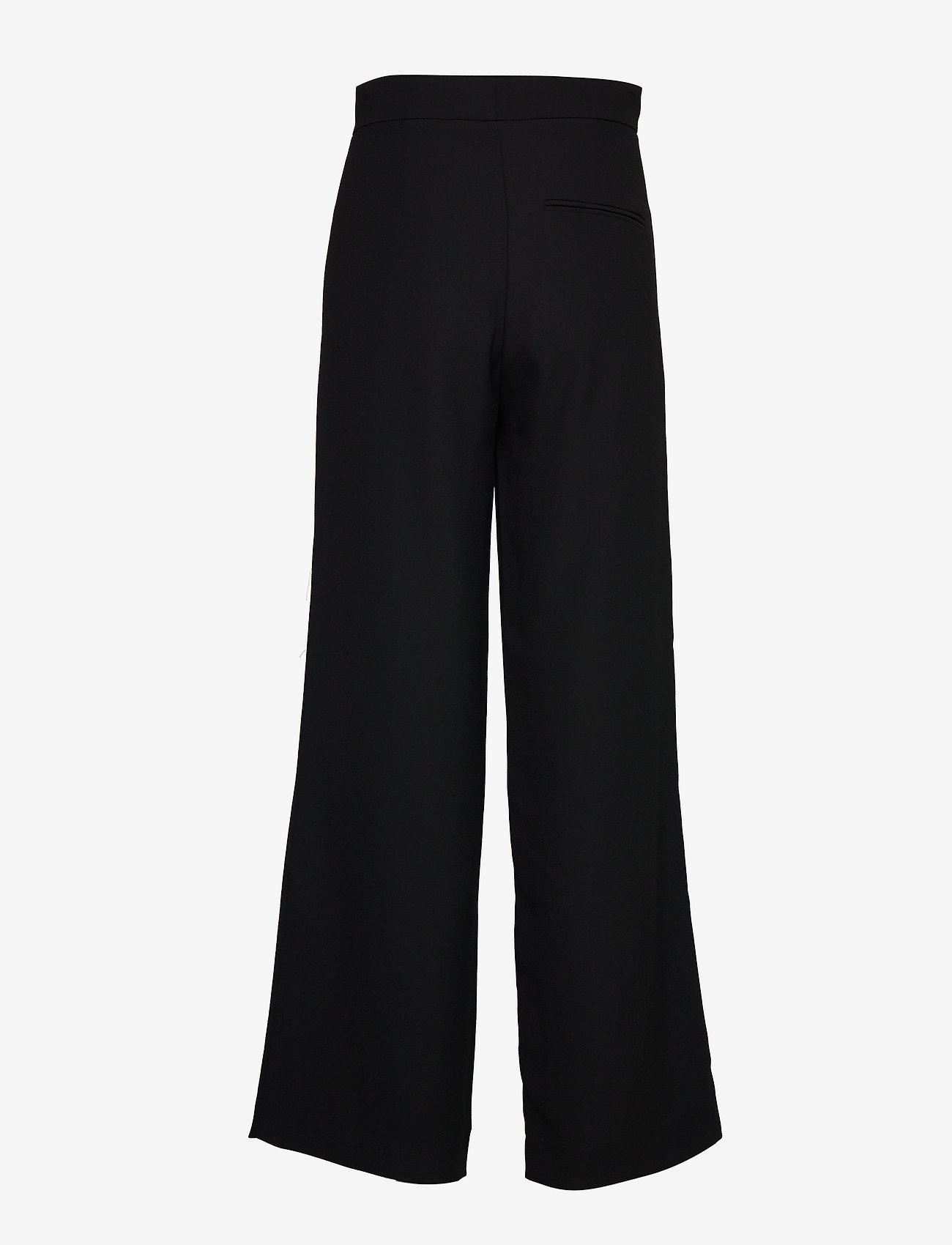 Totême - FLAIR CREPE SLACKS - black crepe 200 - 1