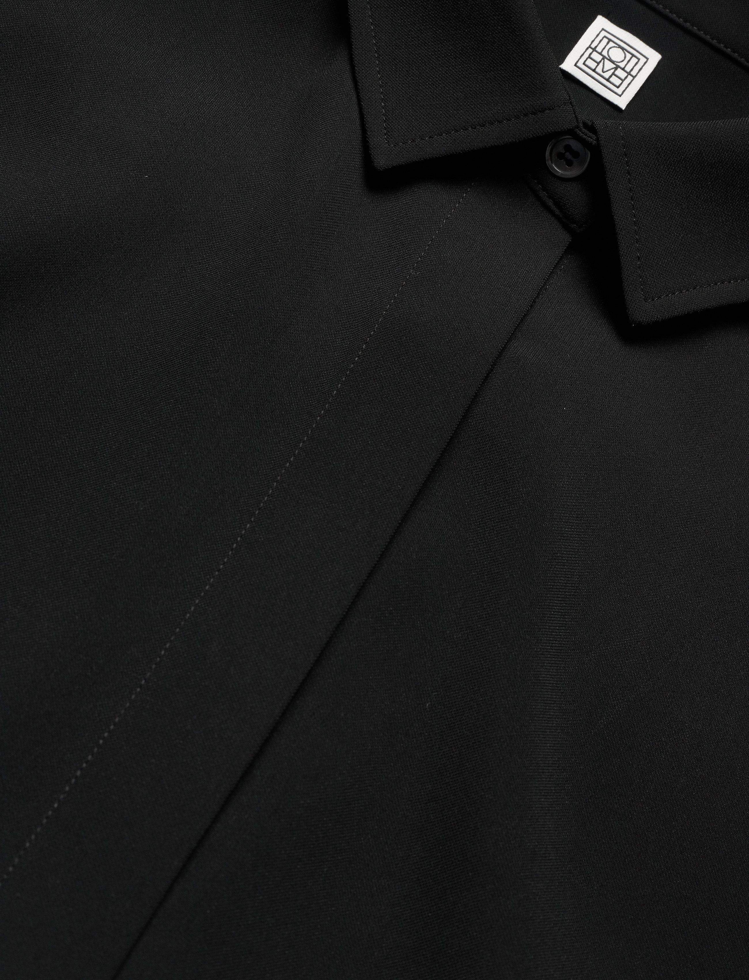 Totême - LAGO - black crepe 200 - 4