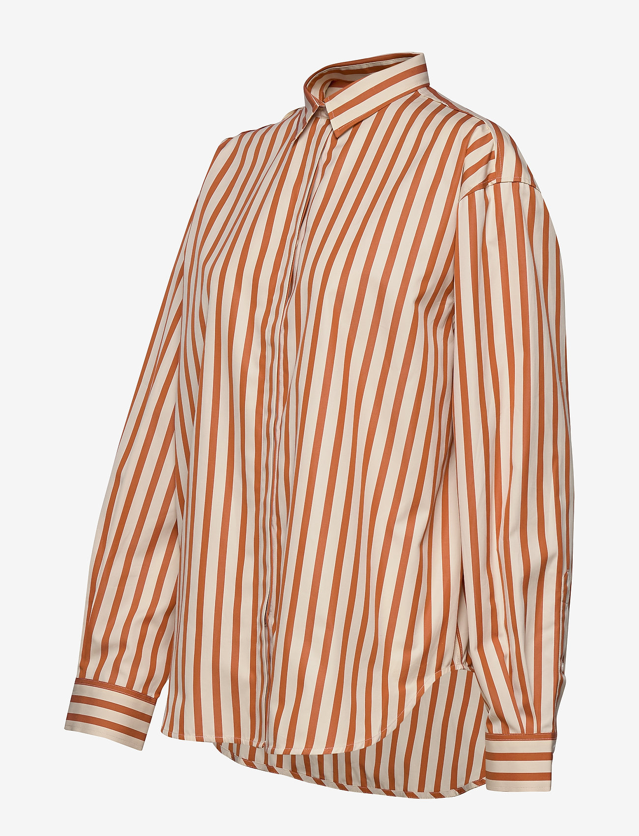 Totême - LAGO - orange stripe 585 - 1