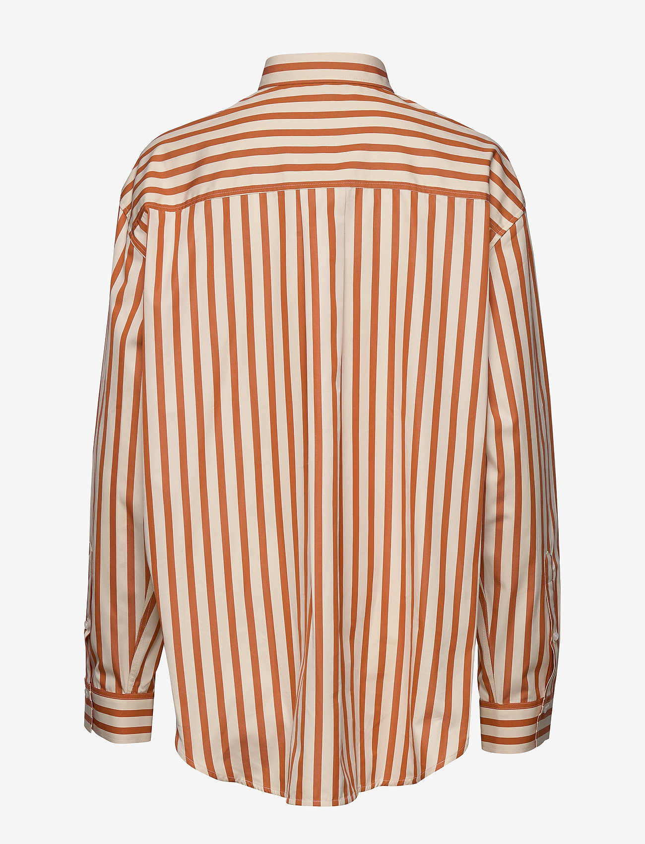 Totême - LAGO - orange stripe 585 - 3