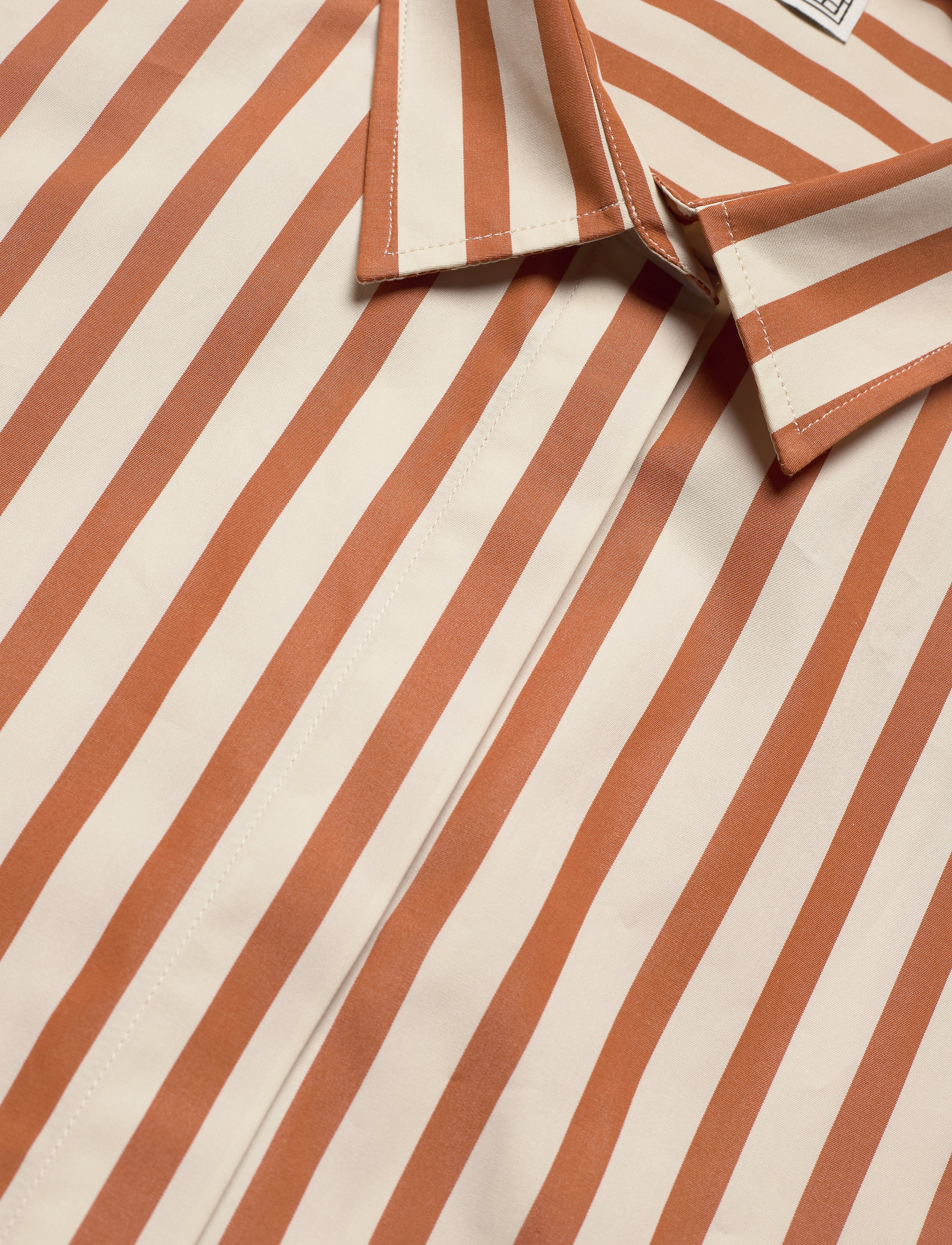 Totême - LAGO - orange stripe 585 - 4