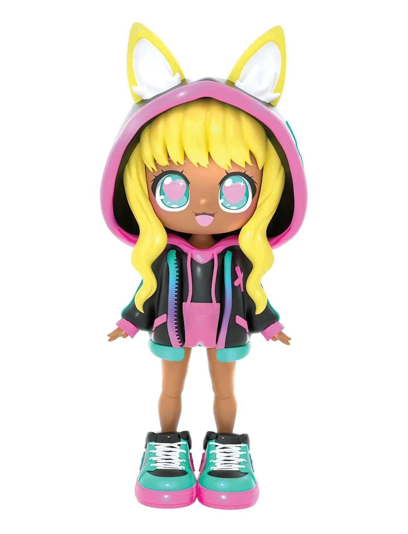 Toyrock - ANIMAKII DOLL SET CYBEPUNK/GAMER - legesæt - multi coloured - 4