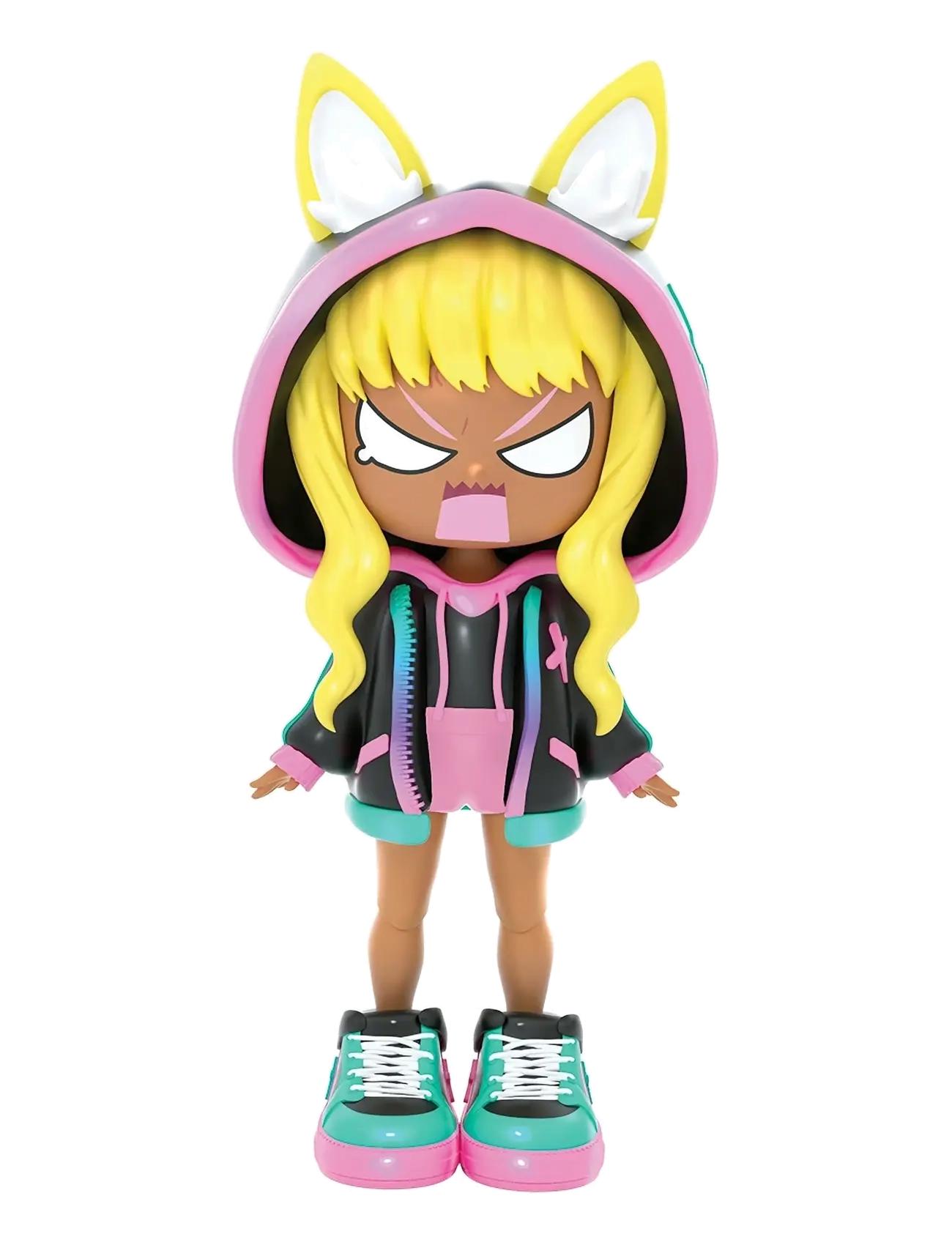 Toyrock - ANIMAKII DOLL SET CYBEPUNK/GAMER - legesæt - multi coloured - 5