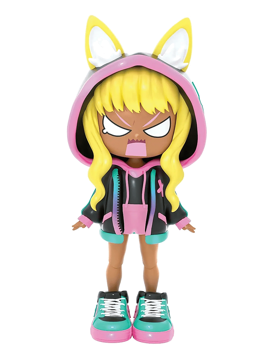 Toyrock - ANIMAKII DOLL SET CYBEPUNK/GAMER - legesæt - multi coloured - 5