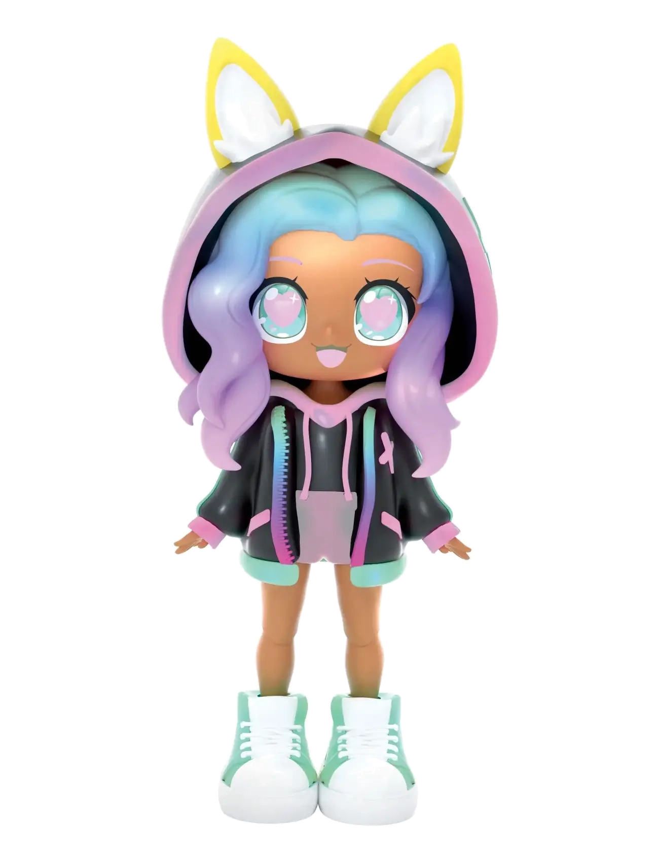 Toyrock - ANIMAKII DOLL SET CYBEPUNK/GAMER - legesæt - multi coloured - 5