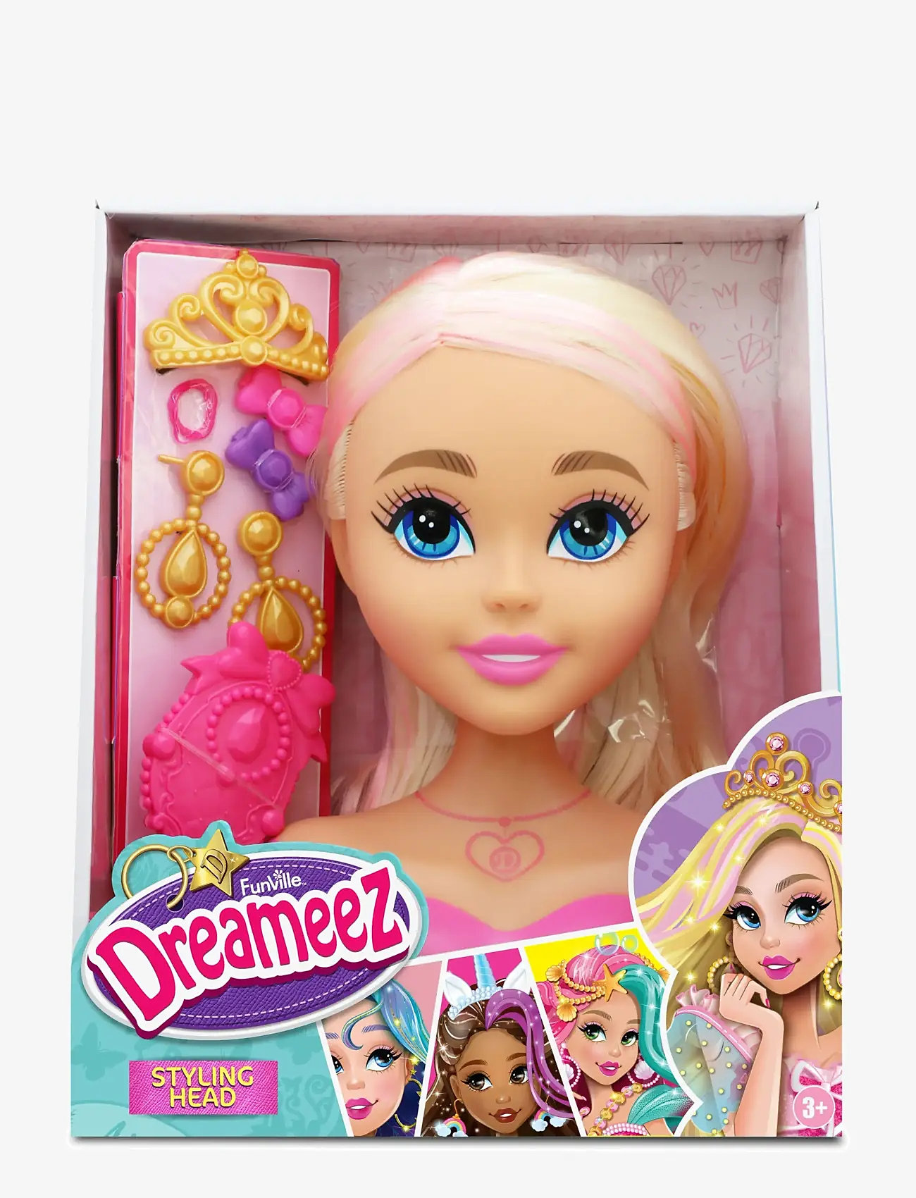 Toyrock - DREAMEEZ-STYLINGHUVUD - sminkdockor - multi coloured - 3