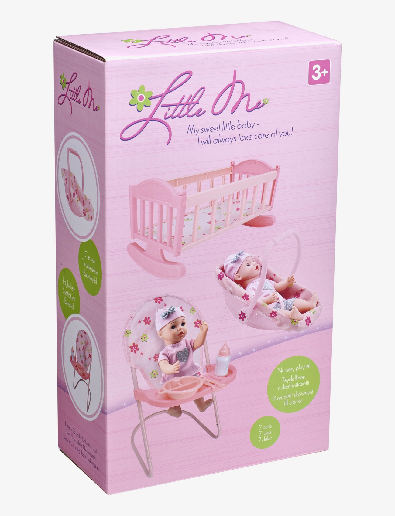 Toyrock LITTLE ME NURSERY PLAYSET - Docksängar - MULTI COLOURED / pink/rose