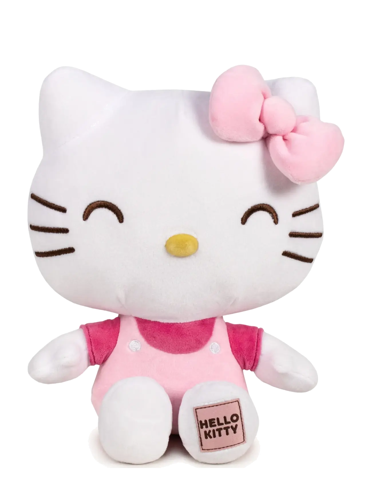 Hello Kitty HELLO KITTY PLUSH WITH PATCH 25CM PINK - Legetøj - MULTI COLOURED / pink/rose