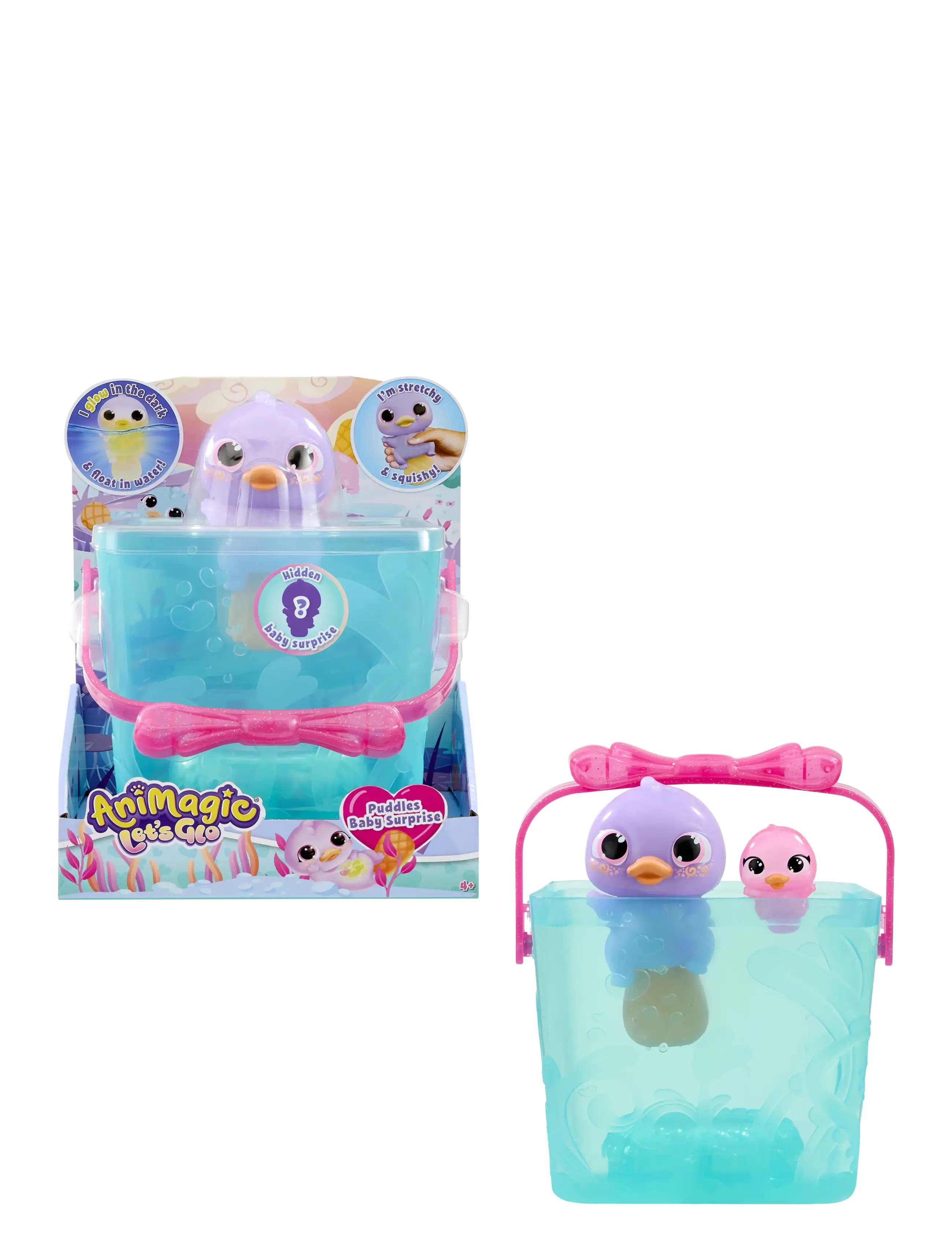 Toyrock Animagic Let’s Glo Puddles Habitat lysande näbbdjur - Leksaker 3-5 år - MULTI COLOURED / blue