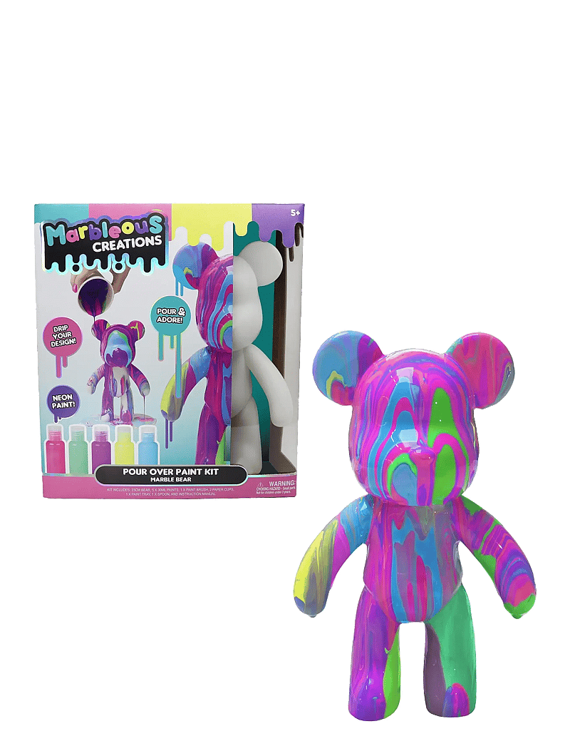 Toyrock - MARBLEOUS MARBLE BEAR POURING KIT - kreasæt - multi coloured - 1