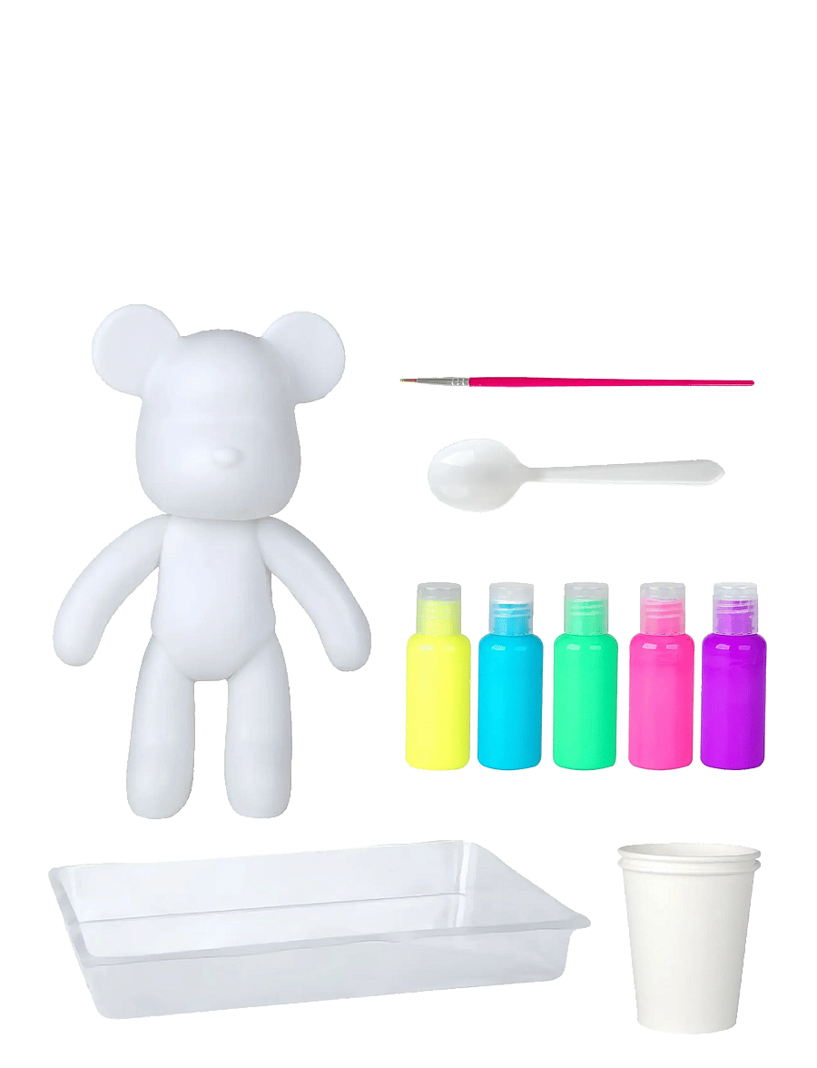 Toyrock - MARBLEOUS MARBLE BEAR POURING KIT -MARMOROINTISETTI - askartelusetit - multi coloured - 2