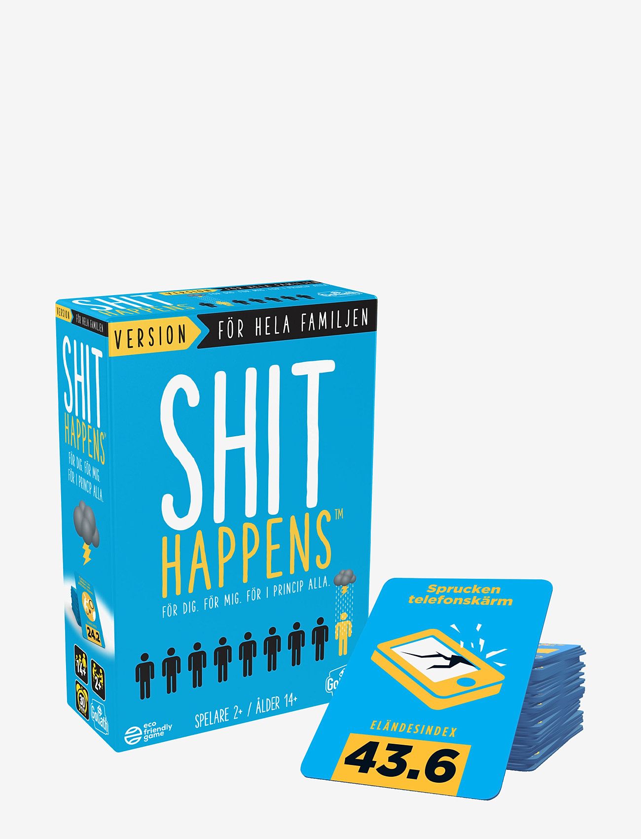Toyrock - SHIT HAPPENS FAMILY GAME SWE - kortspill - multi coloured - 2