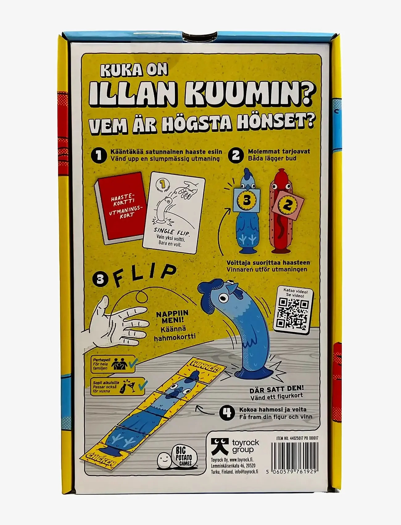 Toyrock - CHICKEN VS HOTDOG - aktiivsed mängud - multi coloured - 2