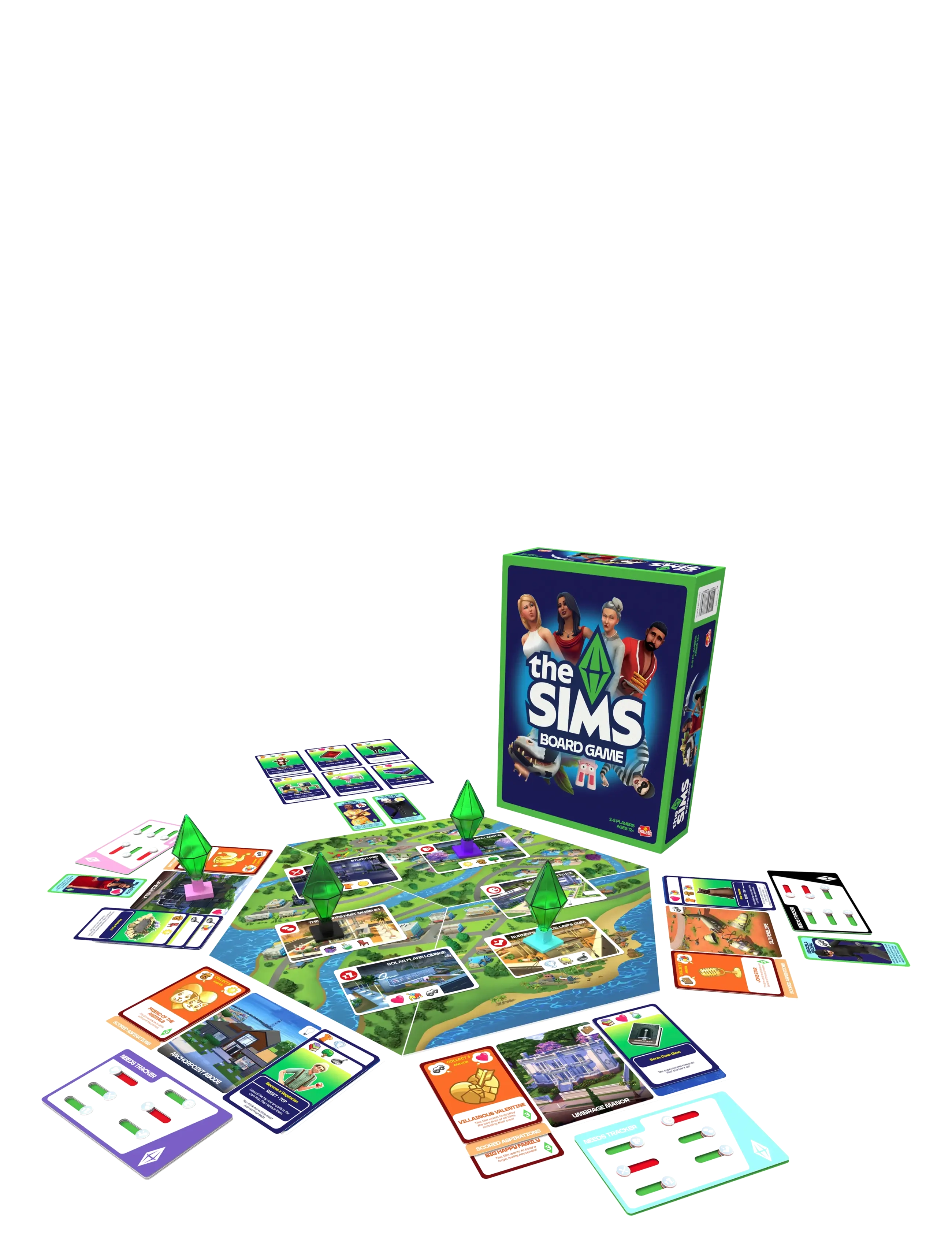 Toyrock THE SIMS BOARD GAME ENG - Mellem 300-500 kr - MULTI COLOURED / multi