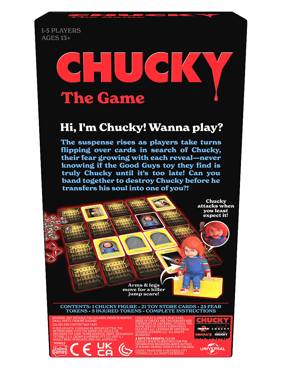 Toyrock - CHUCKY THE GAME ENG - brætspil - multi coloured - 3