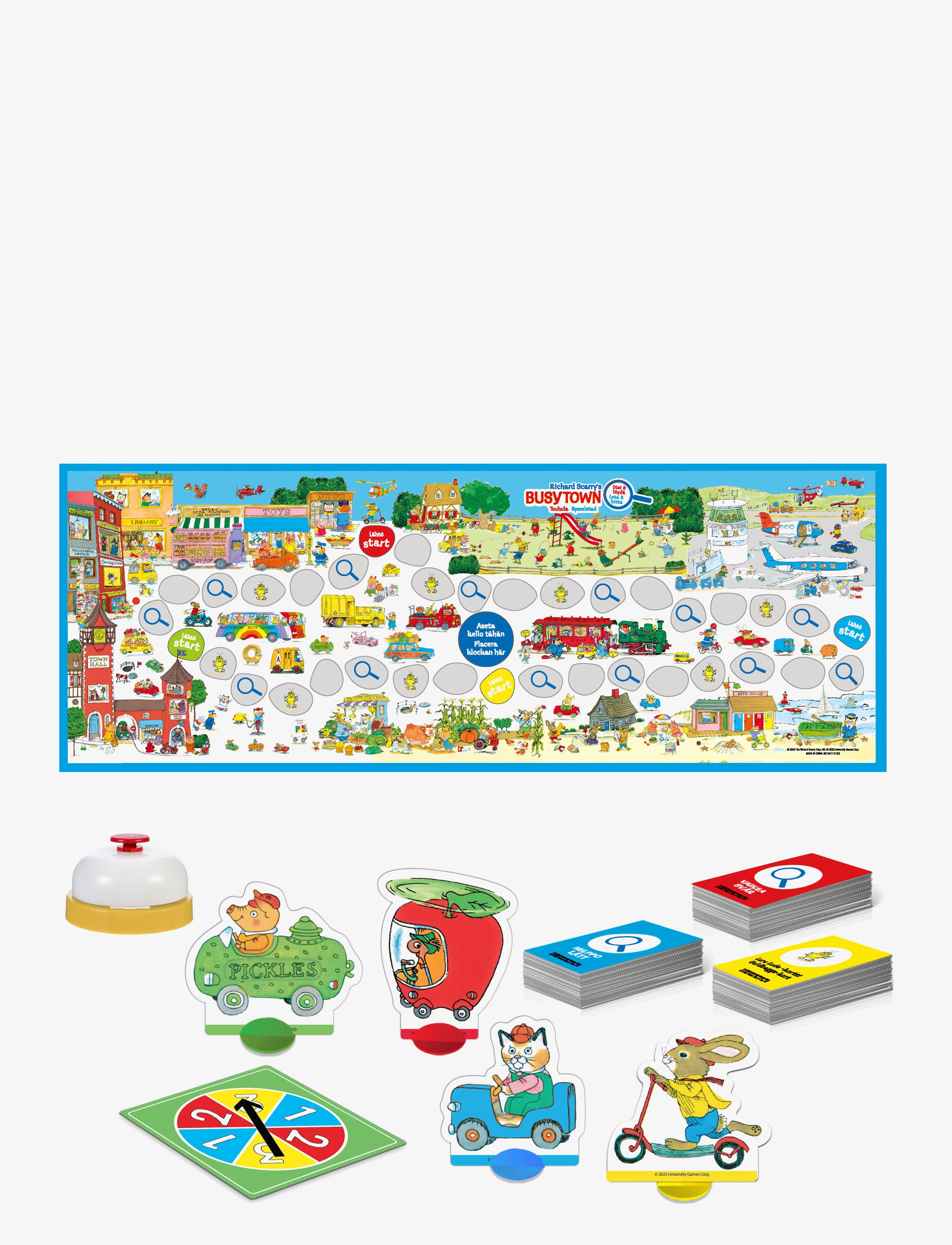 Toyrock - RICHARD SCARRY SEEK AND FIND - borðspil - multi coloured - 1