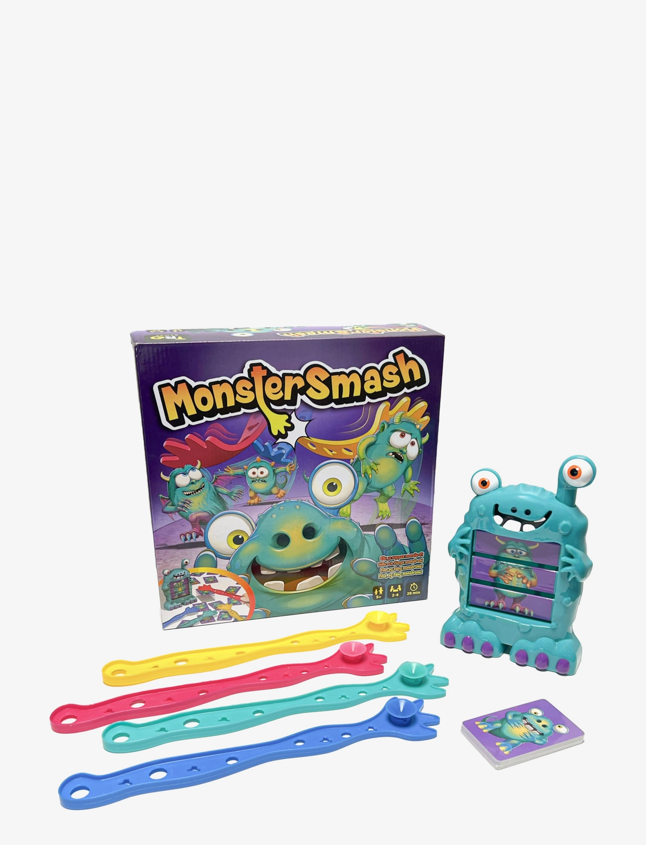 Toyrock Monster Smash, One Size, Multi/patterned, Spil > Brætspil, Børn