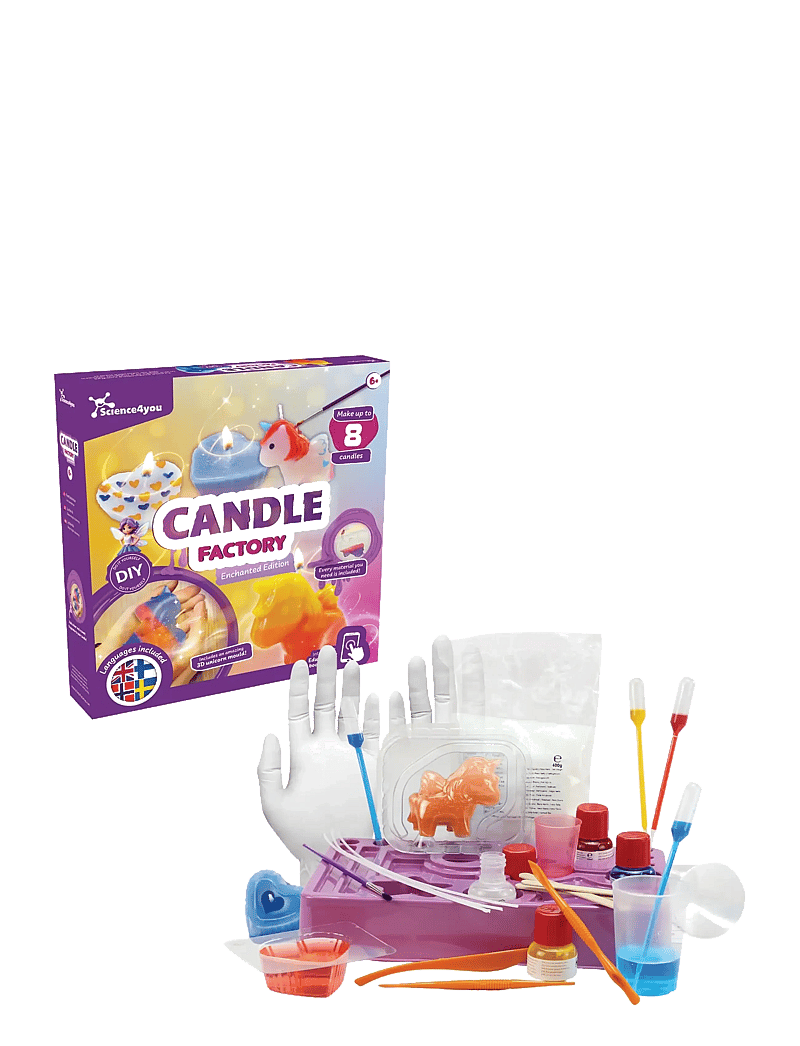 Toyrock - SCIENCE4YOU CANDLE FACTORY - kreasæt - multi coloured - 0
