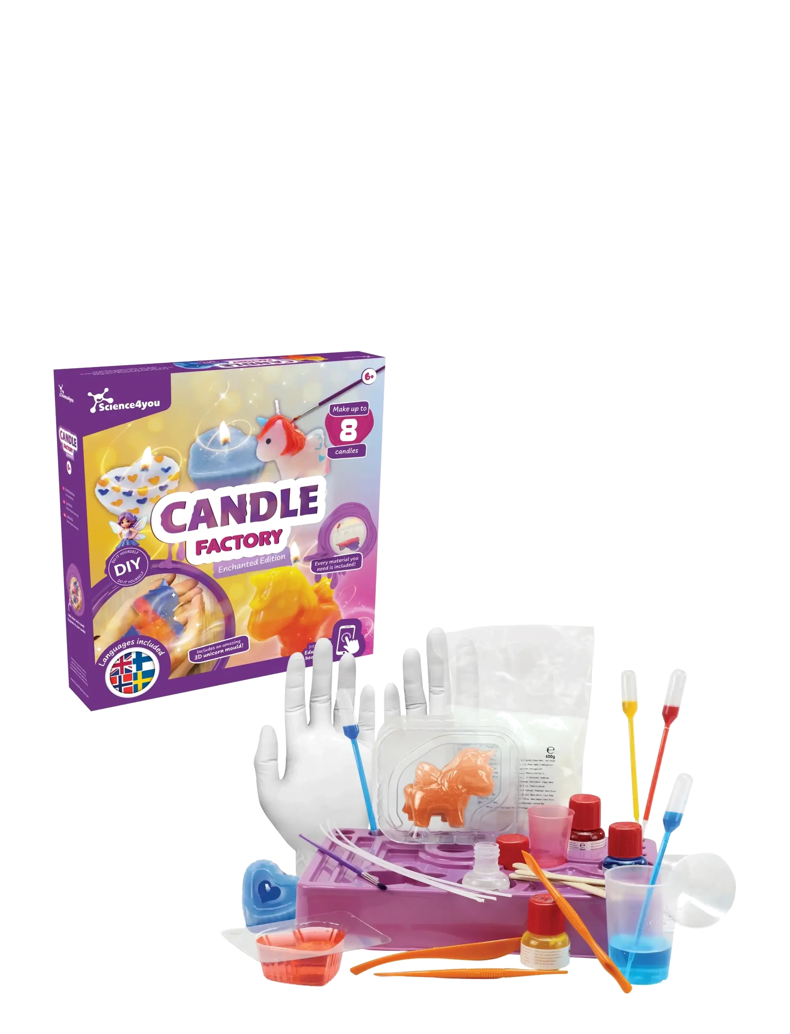 Toyrock SCIENCE4YOU CANDLE FACTORY - Legetøj - MULTI COLOURED / multi