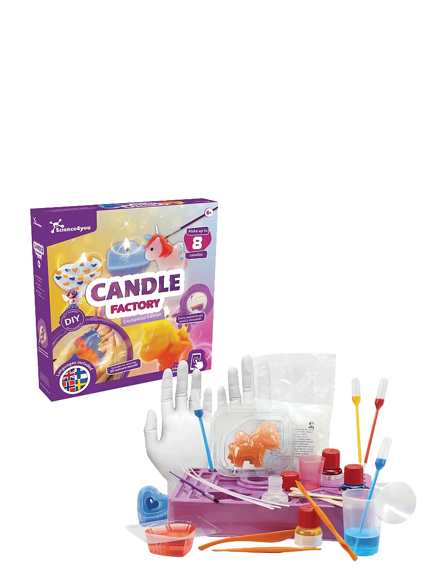 Toyrock - SCIENCE4YOU CANDLE FACTORY - föndursett - multi coloured - 0