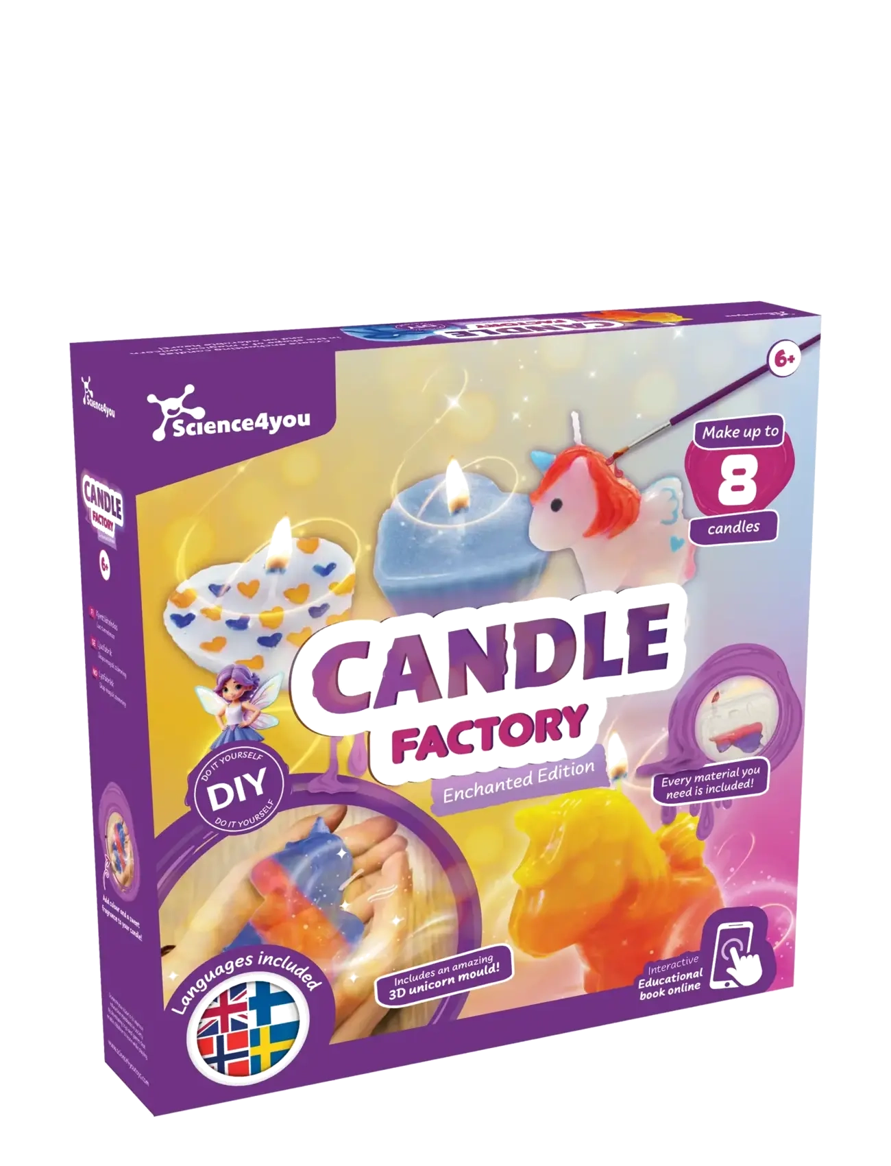 Toyrock - SCIENCE4YOU CANDLE FACTORY - föndursett - multi coloured - 1