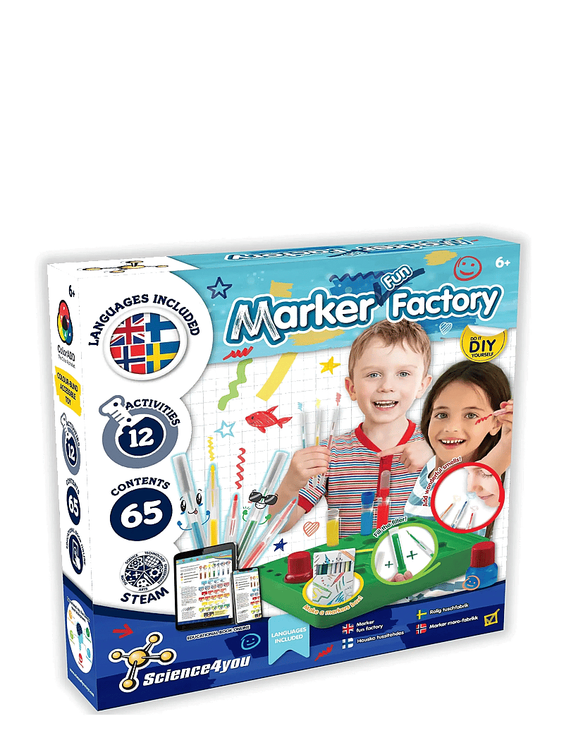 Toyrock - SCIENCE4YOU MARKER FUN FACTORY - zeichenbretter - multi coloured - 1