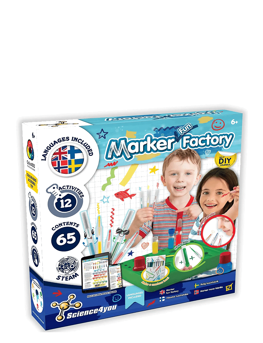 Toyrock - SCIENCE4YOU MARKER FUN FACTORY - piirustuslaudat - multi coloured - 1