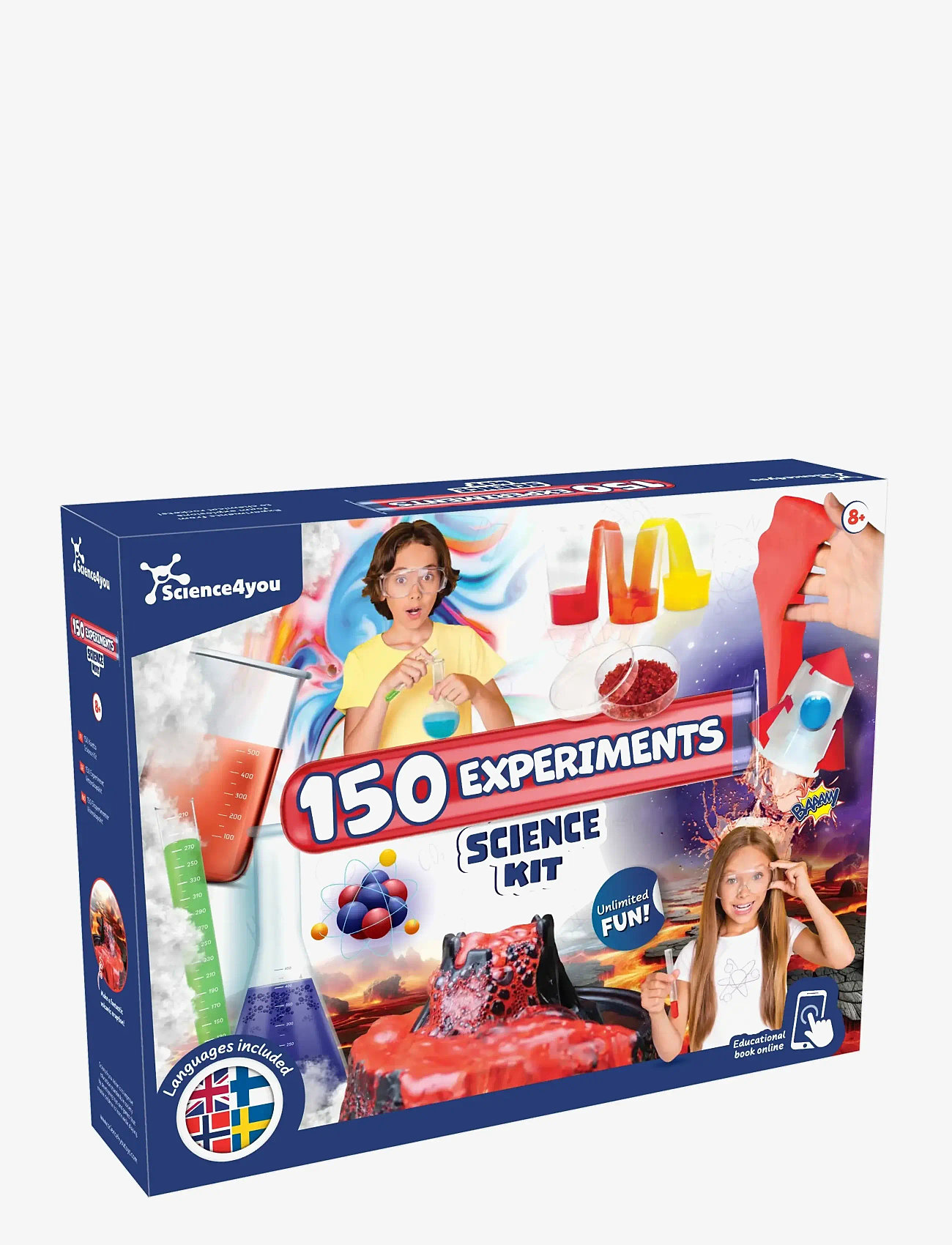 Toyrock - SCIENCE4YOU MEGA SCIENCE KIT 150 EXPERIMENTS - experimente und wissenschaft - multi coloured - 1