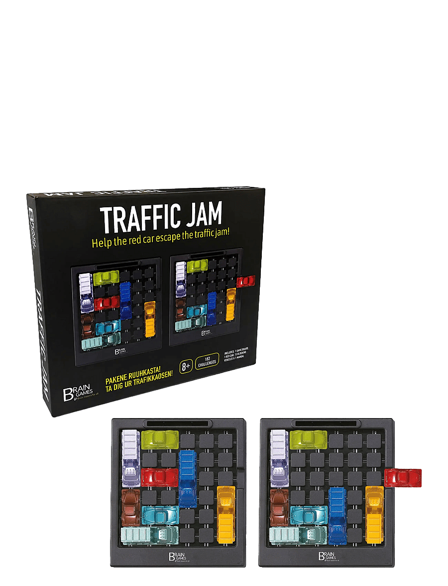 Toyrock - BRAIN GAMES TRAFFIC JAM - brætspil - multi coloured - 0