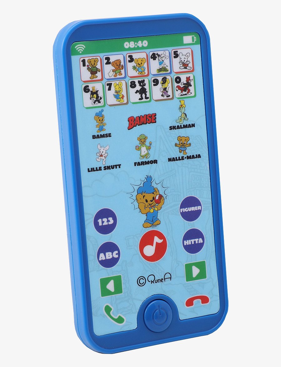 Bamse - Bamse Mobiltelefon - steam-leksaker - blue - 2