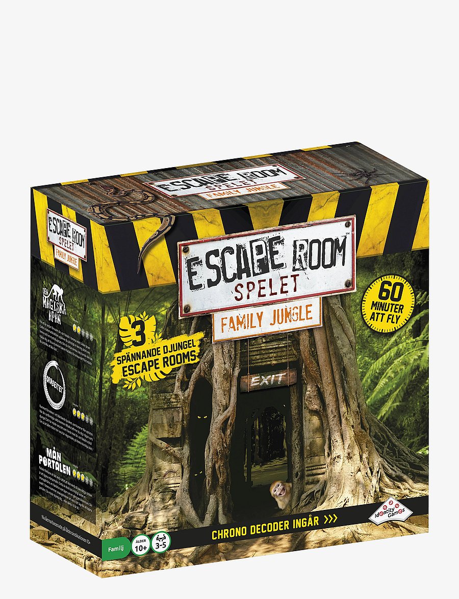 Toyrock - ESCAPE ROOM FAMILY JUNGLE - SVENSKA - brädspel - multi coloured - 0