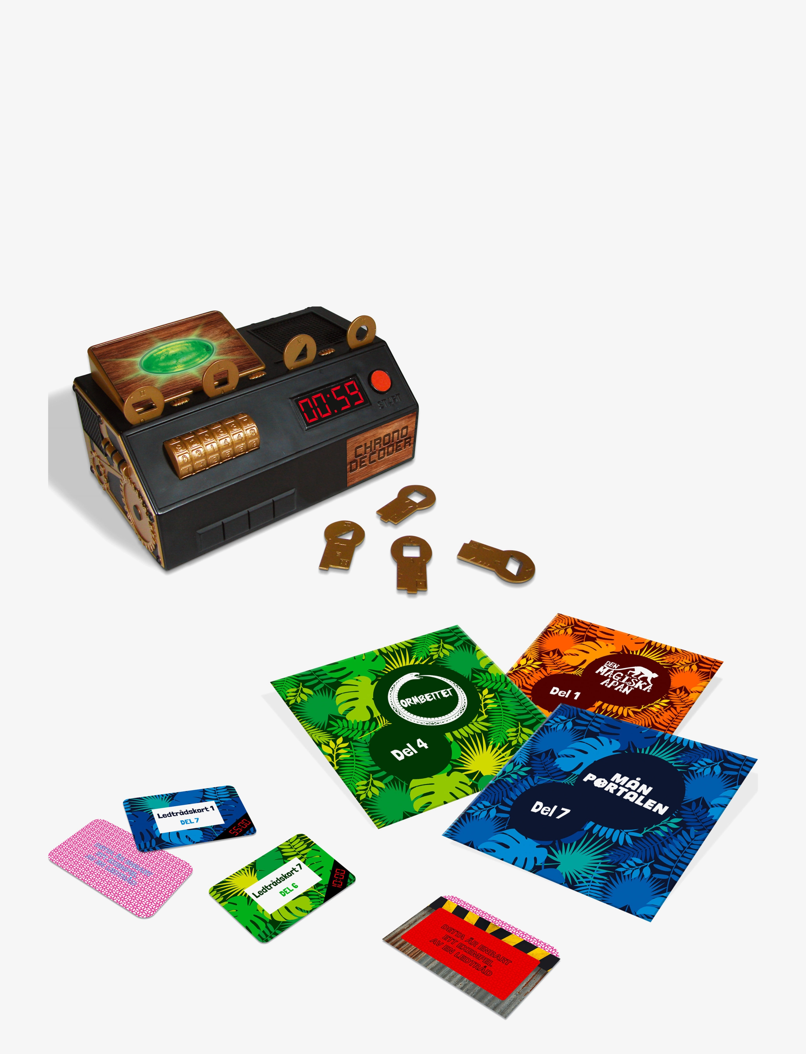 Toyrock - ESCAPE ROOM FAMILY JUNGLE - SVENSKA - spil - multi coloured - 1