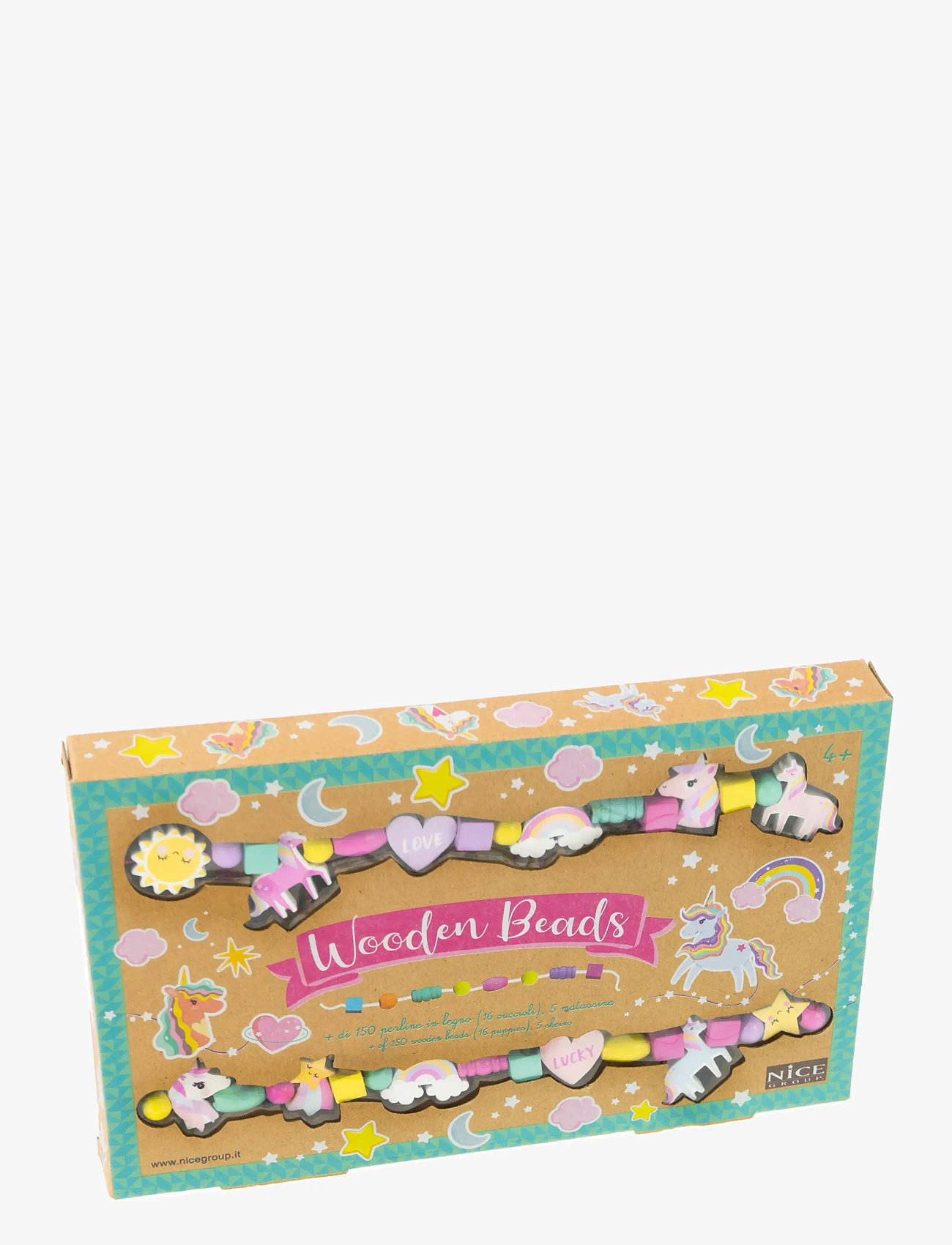Toyrock - BEADS SET WOODEN WITH UNICORN THEME - kreasæt - multi coloured - 1