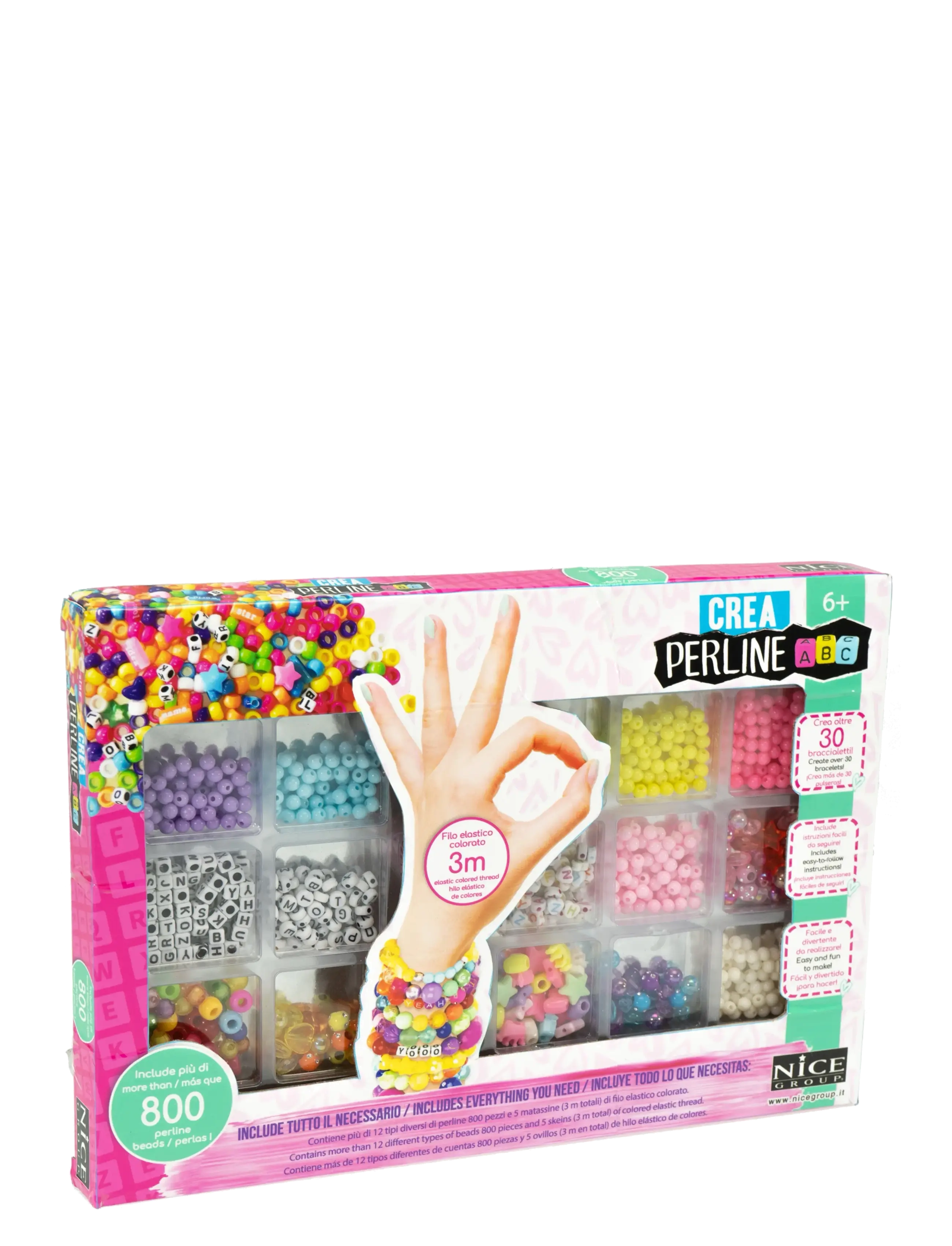 Toyrock BEADS SET 800PCS JEWELLERY DESIGN - Zwischen 30 und 50€ - MULTI COLOURED / multi