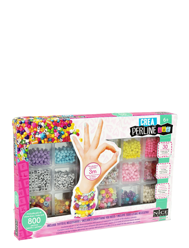 Toyrock - BEADS SET 800PCS JEWELLERY DESIGN - perlen - multi coloured - 1